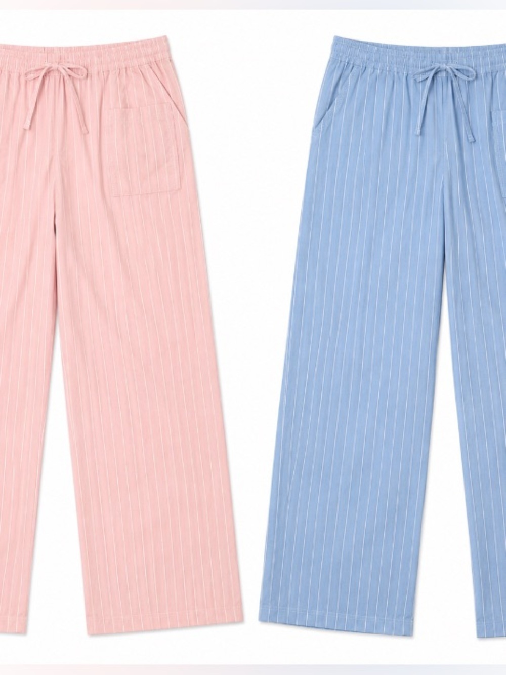 SO brand • Pink & Blue set• Striped • Lounge Pants • XL